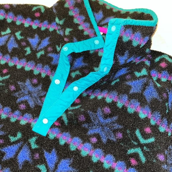 Vintage L.L.Bean Synchilla Fleece Pullover - Picture 4 of 7